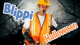 Blippi's Halloween Song!!! Spoky Time with BLIPPI!!! | Educational Videos for Toddlers