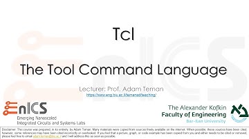 Introduction to Tcl: The tool command language - Part 2