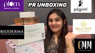 आज ब्रांड ने इतनी सारी प्रॉडक्ट्स भेजा❤️*Biggest*PR Unboxing! PR PACKAGES UNBOXING !!