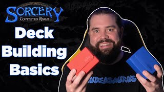 Sorcery TCG deck building basics!