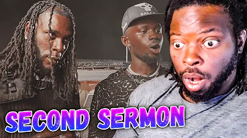 Black Sherif - Second Sermon (Remix) (Official Video) (feat. Burna Boy) | REACTION