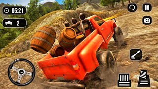 Pickup Truck Extreme Offroad Driving - Uphill Mountain Truck - Best Android Gameplay screenshot 3