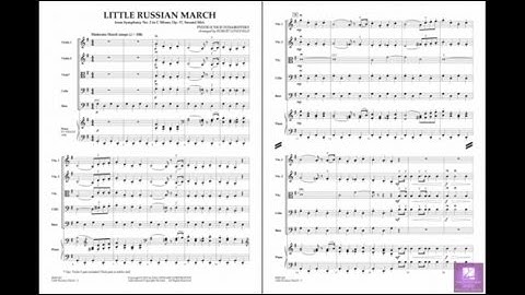 Little Russian March by Tchaikovsky/arr. Robert Longfield
