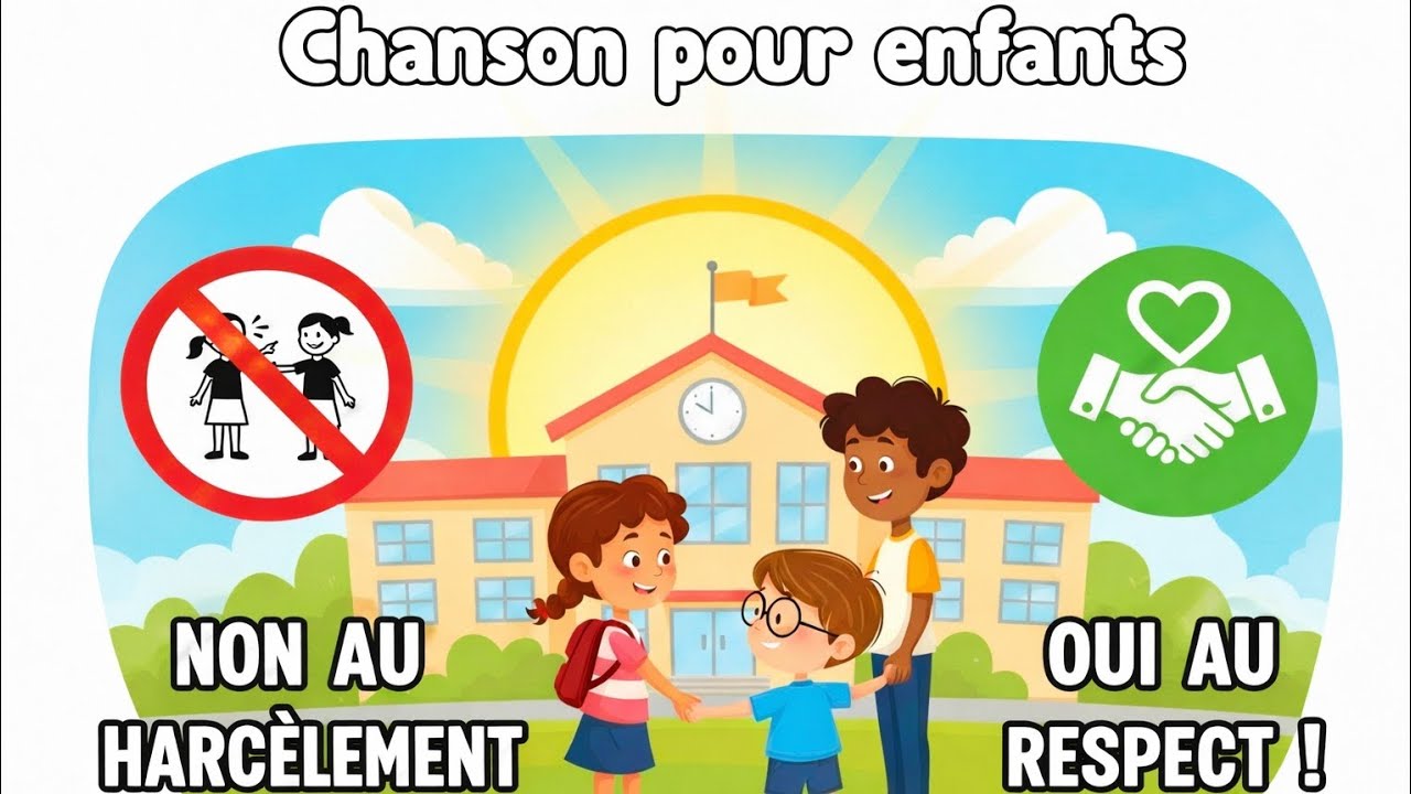 Non au Harcèlement, Oui au Respect ! (Chanson pour enfants)