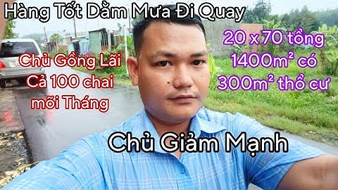 Nhà đất củ chi | giá rẻ | giới thiệu | Lô đất mặt tiền đường Phùng Thị Liếu 1400m² sẵn thổ cư 300m²