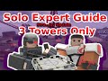 Simplest way to solo expert as a beginner 3 towers only  tdx