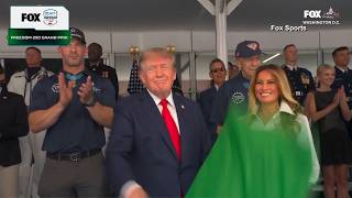 President Trump attends the Freedom 250 Grand Prix