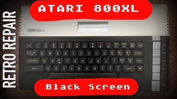 Atari 800XL black screen repair (PIA)