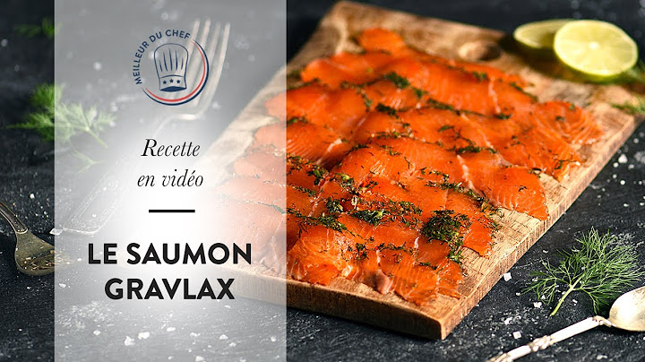Recette d'entrée de Noël : le Saumon Gravlax