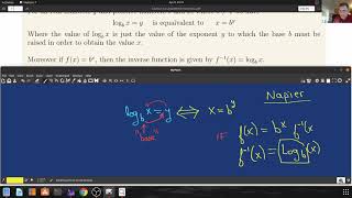 MAC 1105 Section 4 3 Logarithmic Functions