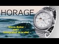 Horage Supersede - Swiss Made Micro Rotor - True GMT - Integrated Bracelet Automatic Dive Watch