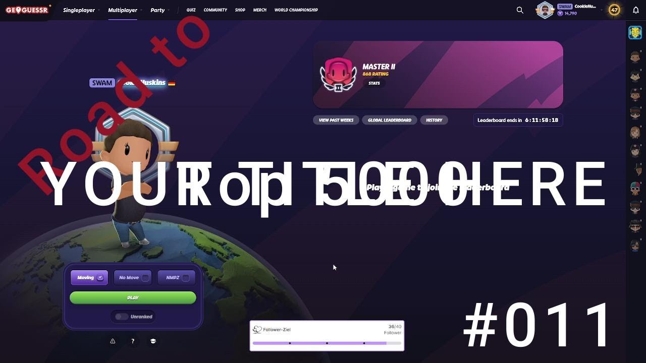 Das LÄNGSTE 1v1 EVER??  - Road to Top 5000  - 