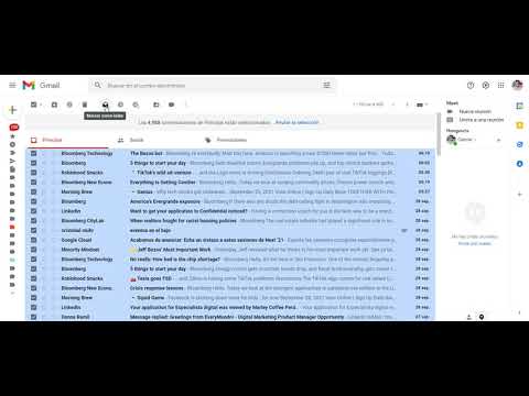 Cómo marcar todos los correos de Gmail como leidos