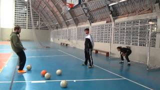 Futsal Goalkeeper Training - Treinamento Goleiras UFRGS 2015