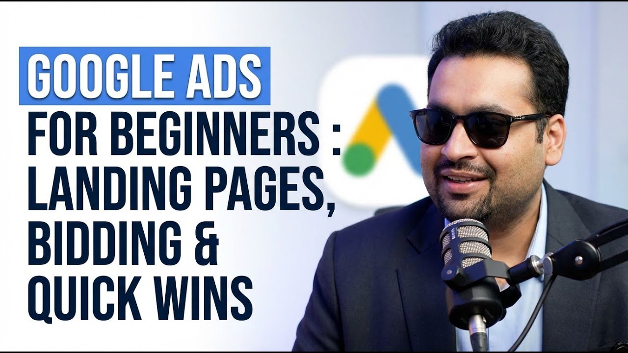 Реклама в Google для начинающих: целевые страницы, назначение ставок и быстрые результаты.