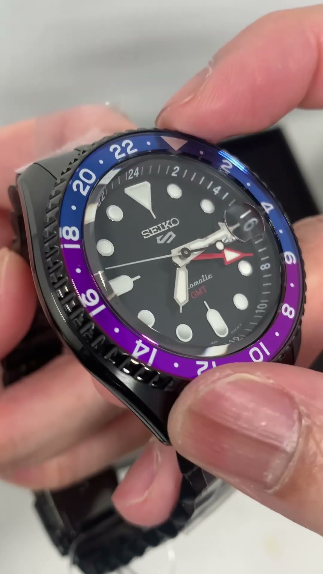 Seiko 5 GMT #SSK027K1 Yuto Horigome Limited Edition - YouTube