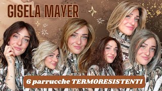 UNBOXING INCREDIBILE: 8 PARRUCCHE di #giselamayer, 6 PIASTRABILI! #syntheticwigs #heatfriendlywigs