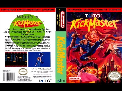 Прохождение Kick master на NES