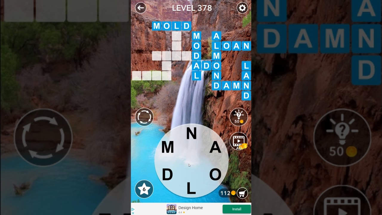 Word Crossword Search level 378