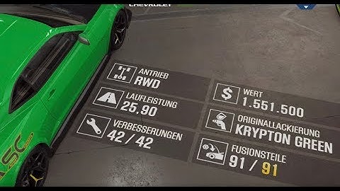 CSR Racing 2 | Chevrolet ASC Camaro Z28 | Best Tune & Shift Pattern