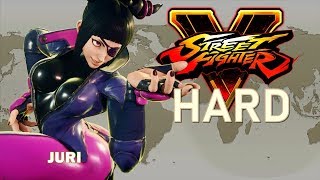 Street Fighter V - Juri Arcade Mode (HARD)