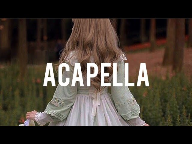 •Karmin- Acapella (Lyrics) "Used To Be Your Baby Used To Be Your Lady"