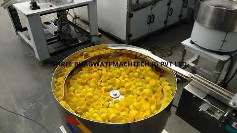 Wad/ Liner Inserting Machine with vibrating bowl for Oil cap