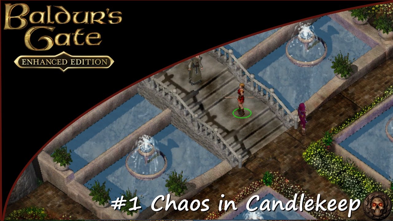 BGEE Let's Play (1) - Chaos In Candlekeep! (Chaotic Neutral Fighter)