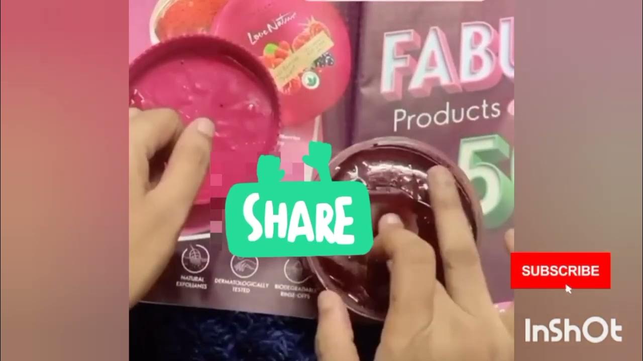 Oriflame Love Nature Forest Berries Delight Exfoliating Body Scrub Jam