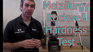 Rockwell Hardness Test Demonstration