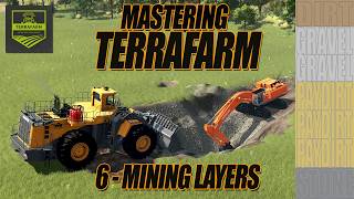 Mastering TERRAFARM - 6 - Mining Layers Add-on - Farming Simulator 25