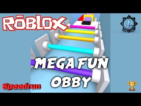 Roblox Speedrun Mega Fun Obby 1000 Stages 2 48 31 Hrs Ludaris Youtube - mega fun easy obby new stages roblox easy games