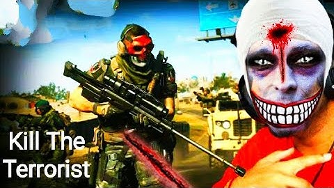 Action Gaming Gun War Gameplay Kill The All Terrorist @Gaming2.0-xl1bt