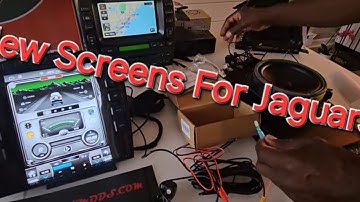 Jaguar XJ/X-type/S-type/XK  Backup cameras and 10 inch screen upgrade
