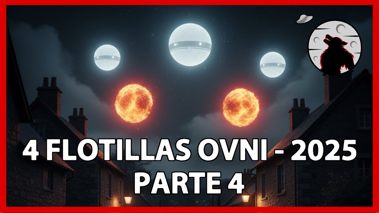 ¿OVNIS O BRUJAS? 4 videos REALES de FLOTILLAS que NO PODRÁS CREER | 2025 - P4