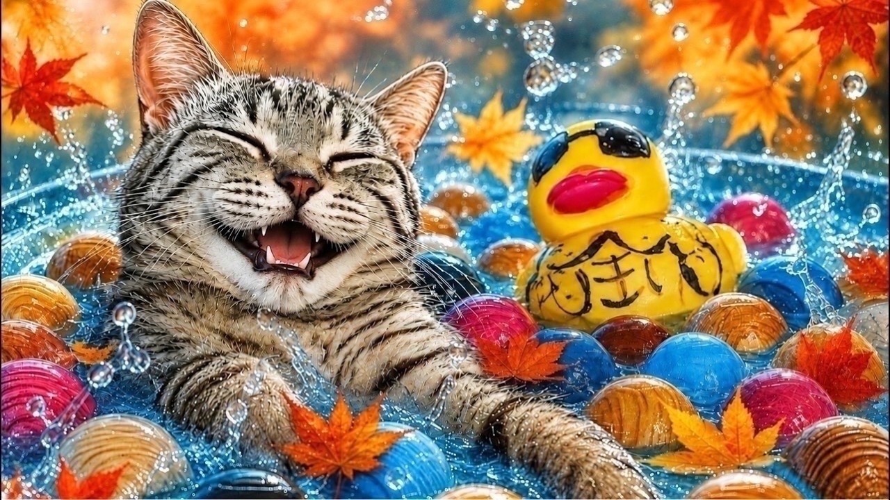 🔴Sweet Dreams🤓🖖😼Cat & Water ASMR