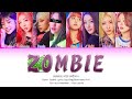 PURPLE KISS (퍼플키스 ) "Zombie" (Color Coded Lyrics Esp/Eng/Rom/Han) | 8 members ver.