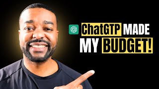 Create a Monthly Budget in 7 Minutes Using ChatGPT (Step by Step Tutorial)