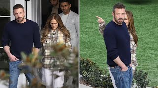 J-Lo and Ben Affleck House Hunting in Pacific Palisades