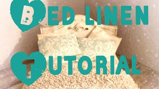 Easy tutorial for bed linen in an very realistic look.