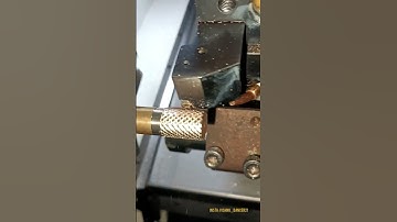 Knurling Without Knurling Tool | Cnc Turning | With Threading Tool | #mechanical