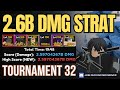 2.6B DAMAGE STRAT IN TOURNAMENT 32 | ANIME ADVENTURES