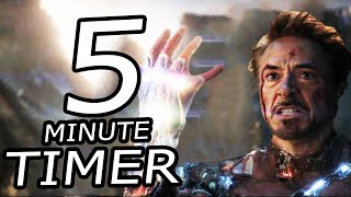 Iron Man Snap 5 Minte Timer