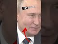 What&#39;s up with Putin&#39;s cheeks?