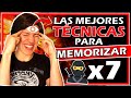 😏 Las 7 MEJORES TÉCNICAS De MEMORIZACIÓN (para Recordar lo que Quieras) | Masterclass