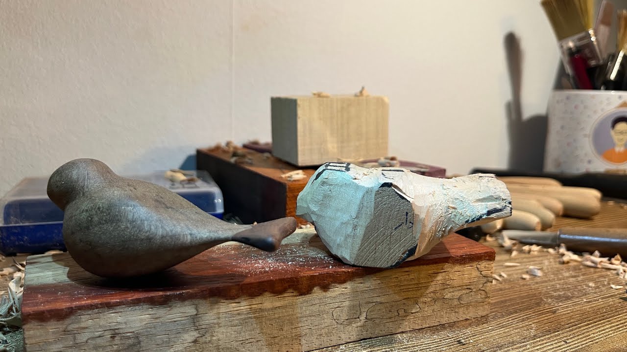 Live Wood Carving - Focus, Chill, Relax