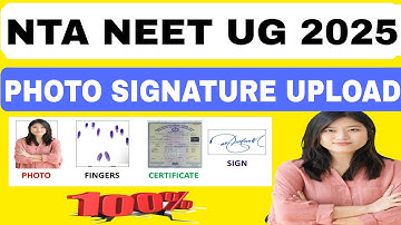NEET UG Document Upload Problem||NEET UG 2025 Photo & Signature Upload Kaise Kare