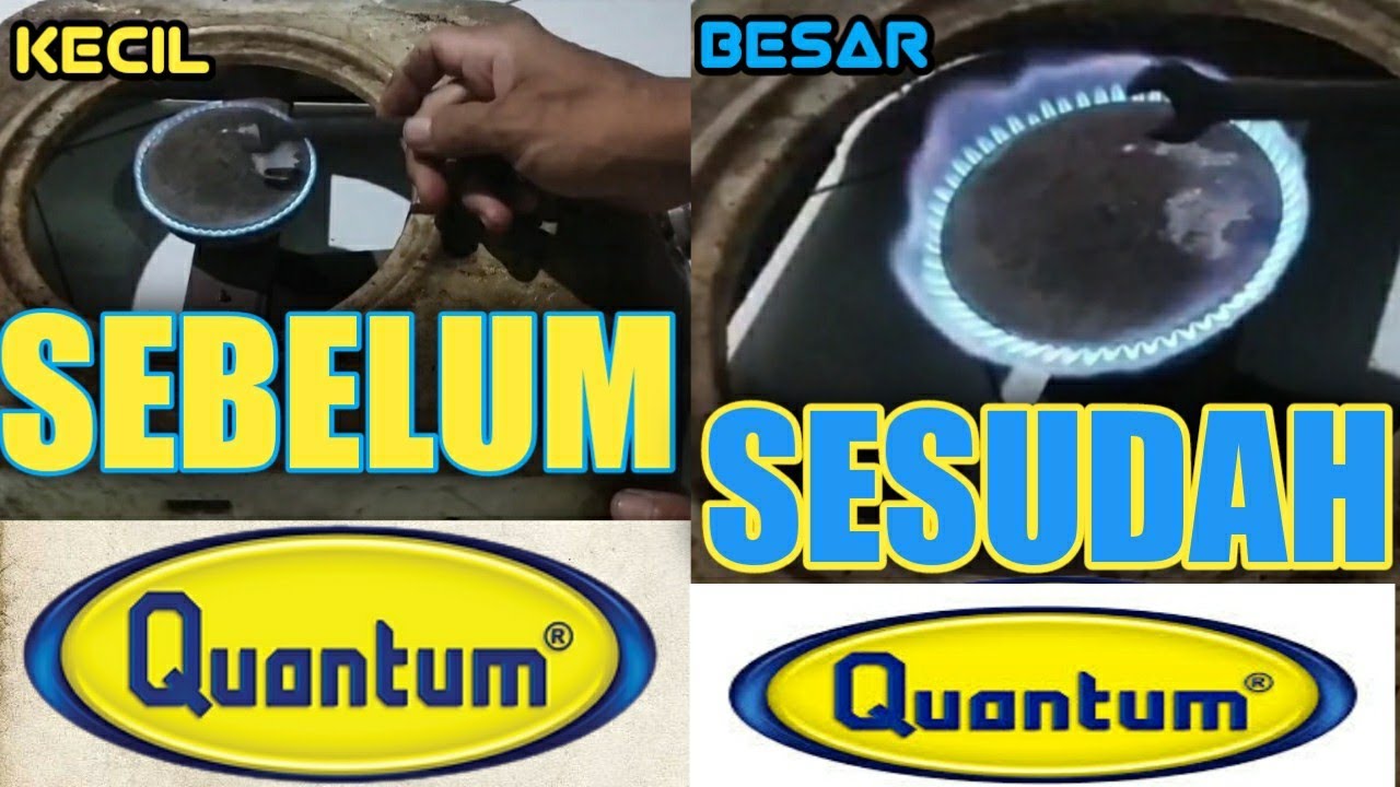 Cara Memperbaiki Kompor Quantum satu tungku Nyala Api Kecil