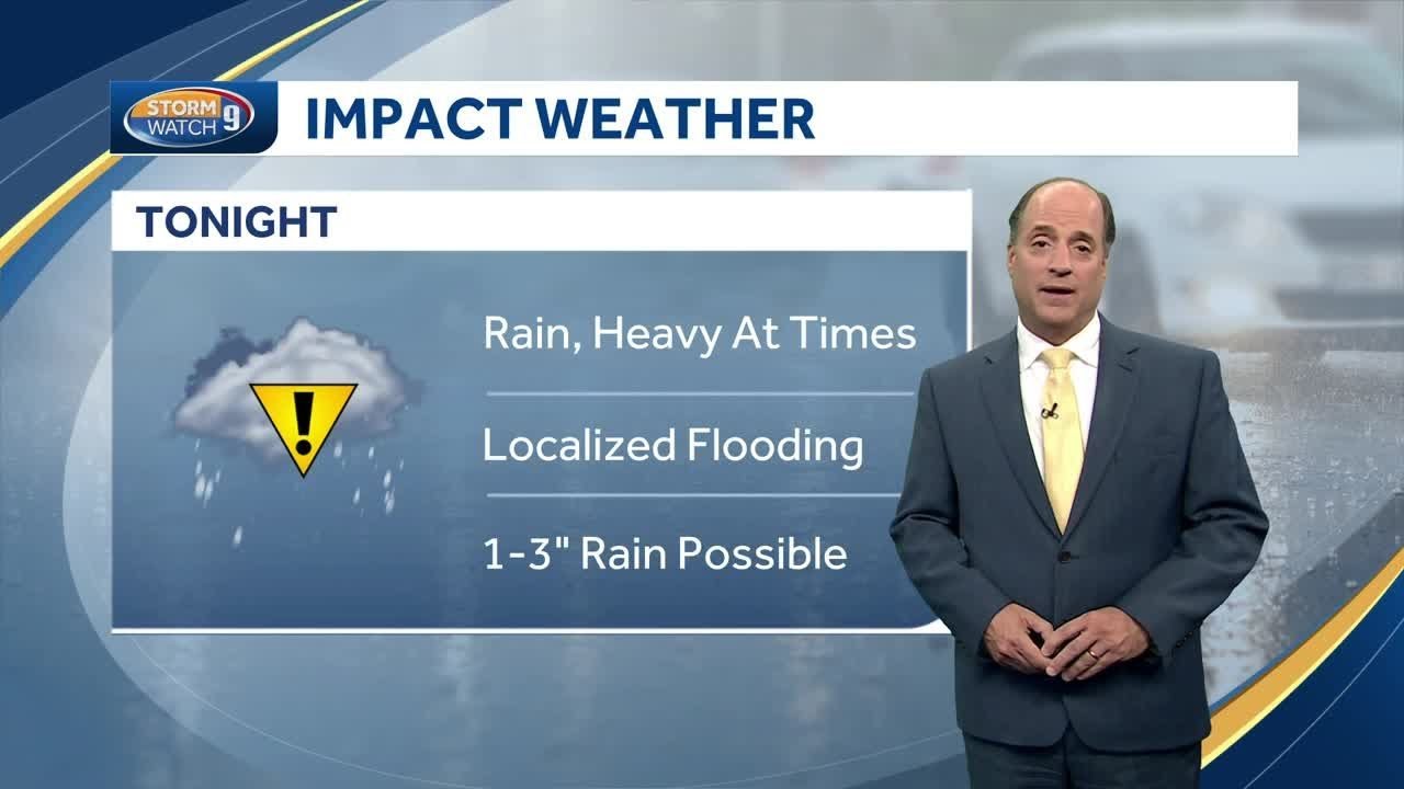 Video: Rain starts moving out by Tuesday morning - YouTube