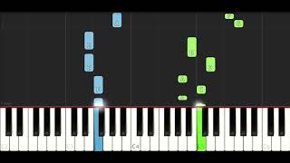 Video thumbnail of "Marshmello ft Anne Marie - FRIENDS (EASY Piano Tutorial)"
